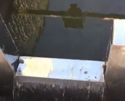 Cổng tự xả nước thải nhuộm